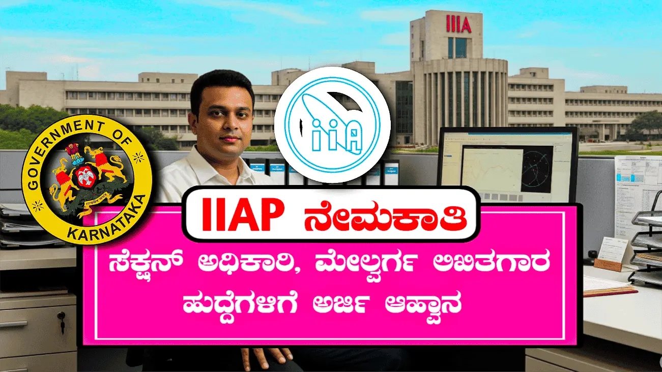 IIAP Recruitment 2025